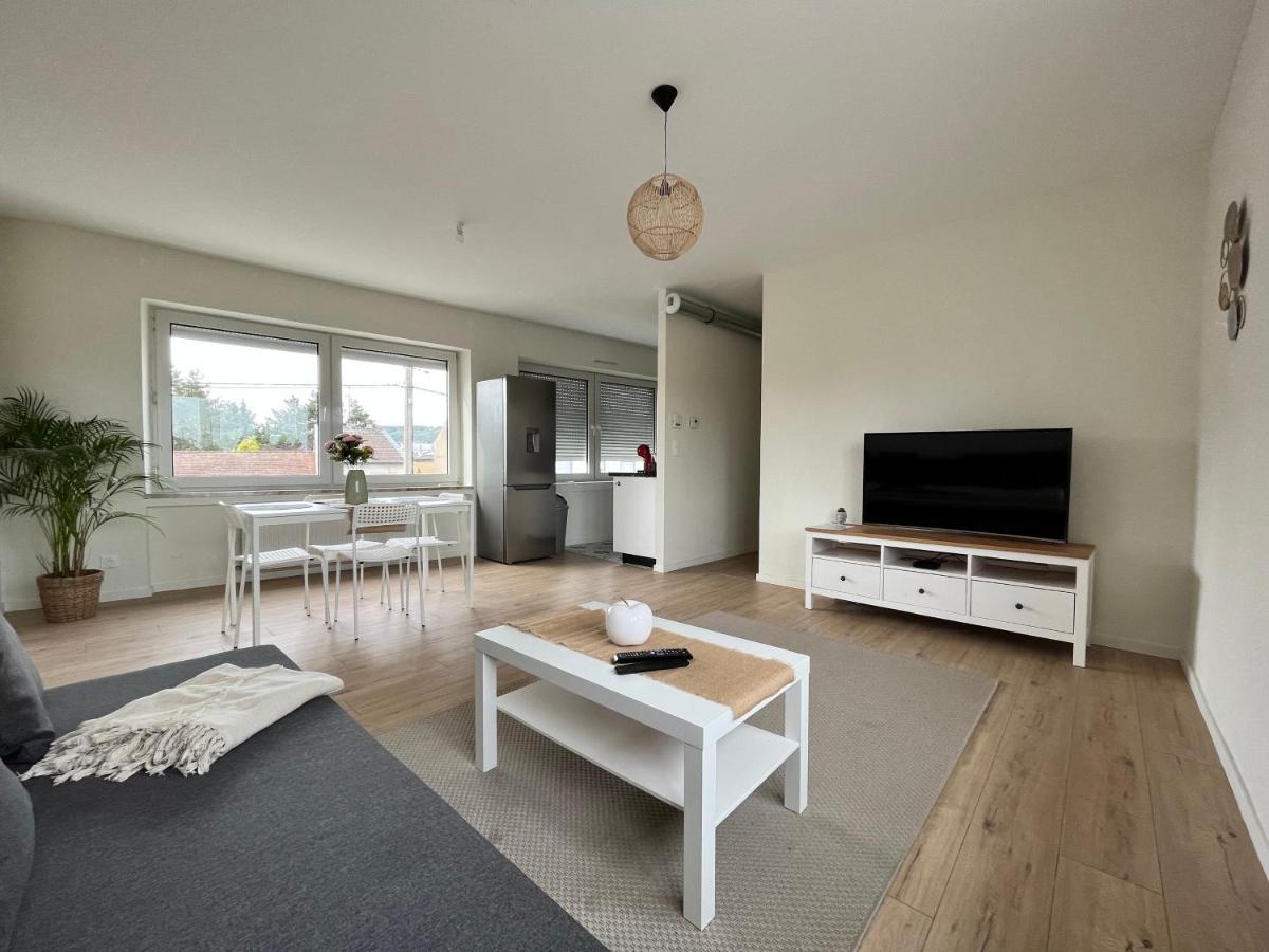 티옹빌 Lumineux Apt 1Br Type Loft Proche Centre 아파트 외부 사진