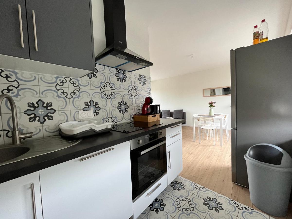 티옹빌 Lumineux Apt 1Br Type Loft Proche Centre 아파트 외부 사진